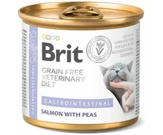 Brit GF Veterinary Diets konservai katėms Gastrointestinal 200g