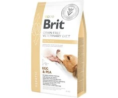 Brit GF Veterinary Diets sausas Maistas šunims Hepatic 2kg