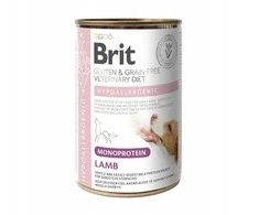 Brit GF Veterinary Diets konservai šun. Hypoallergenic Monoprotein ėriena 400g