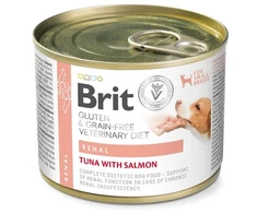Vafo Praha Sro Brit Veterinary Diet Renal šlapias pašaras šunims 200g