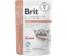 Vafo Praha Sro Brit GF Veterinary Diets konservai katėms maiš. Renal 85g