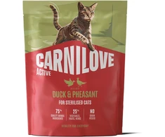 Vafo Praha Sro Carnilove Active antiena &amp; fazanas Adult Sterilised kačių maistas 0,4kg