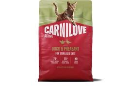 Vafo Praha Sro Carnilove Active antiena &amp; fazanas Adult Sterilised kačių maistas 2kg
