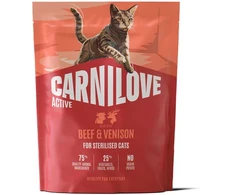 Vafo Praha Sro Carnilove Active jautiena &amp; Venison Adult Sterilised kačių pašaras 0,4kg