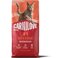 Vafo Praha Sro Carnilove Active jautiena &amp; Venison Adult Sterilised kačių pašaras 6kg