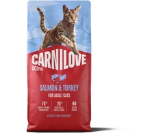 Vafo Praha Sro Carnilove Active lašiša &amp; kalakutiena Adult kačių pašaras 6kg