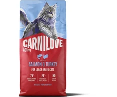 Vafo Praha Sro Carnilove Active lašiša &amp; kalakutiena Adult LB kačių pašaras 6kg