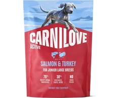 Vafo Praha Sro Carnilove Active lašiša &amp; kalakutiena Junior LB šunų maistas 1,5kg