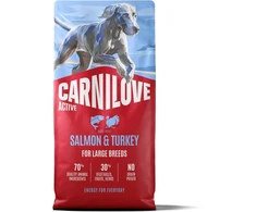 Carni Love ACTIVE DOG su lašiša ir kalakutiena AD. LARGE 12kg