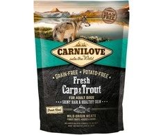 Carni Love Fresh su karpiu ir upėtakiu for Adult 1,5kg