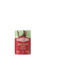 Vafo Praha Sro Carnilove Quail in Jelly šlapias maistas katėms 85g