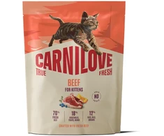 Vafo Praha Sro Carnilove True Fresh jautiena Kitten kačių pašaras 0,4kg