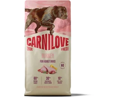 Vafo Praha Sro Carnilove True Fresh kalakutiena šunų pašaras 12kg