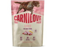 Vafo Praha Sro Carnilove True Fresh kalakutiena Adult šunų pašaras 1,5kg