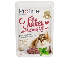 Profine konservai katėms maiš Jelly with kalakutiena 85g