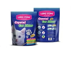 Weihai Longfeng Silica Gel Co. Long Feng levandomis kvepiantis silicio smėlis katėms 3,8L