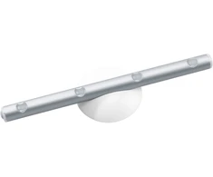 Lubinis šviestuvas 0,6W LED paviršinis šviestuvas LEDSTIXX, sidabro sp., 6500K, su baterija