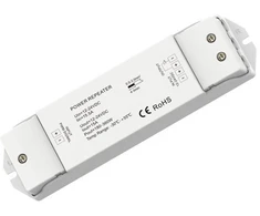 1 kanalo galios kartotuvas, 12-24VDC, 15,5A