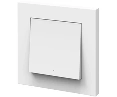 1 pozicijos sieninis šviestuvų valdymo pultas SMART+ WIFI, baltas