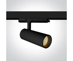 10/15/20W LED akcentinis šviestuvas į 3 fazių bėgelius, juodas, 3000/3500/4000K, 65606BT/B/V