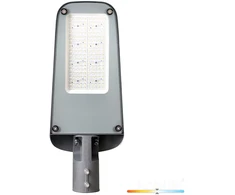 100W LED gatvės šviestuvas ULTIMATE STREET, pilkas, 4000K, IP66, dimeriuojamas