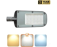 100W LED gatvės šviestuvas ULTIMATE STREET, pilkas, 4000K, IP66, dimeriuojamas