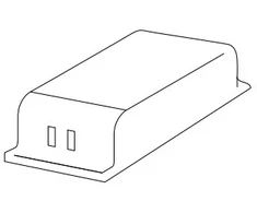 100W LED maitinimo šaltinis, 24V, DALI, SPEC