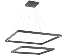 100W LED pakabinamas šviestuvas FEBE, juodas, 3000K, dimeriuojamas, 01-2921