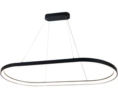 100W LED pakabinamas šviestuvas GRACE, juodas, 2700/3000/4000K, dimeriuojamas, C3848573NDT