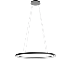 100W LED pakabinamas šviestuvas NOBU, juodas, 3000/4000K, dimeriuojamas, 01-3817