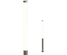 100W LED pastatomas lauko šviestuvas HINT, tamsiai pilkas, 3000K, IP54, 90278