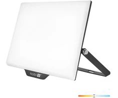 100W LED prožektorius DELYO MHN, juodas, 4000K, IP65