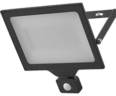 100W LED prožektorius ESSENTIALS, juodas, 4000K, su judesio davikliu, IP44