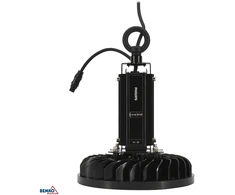 100W LED UFO šviestuvas ULTRAS, juodas, 4000K, IP65
