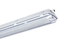 102,2W LED linijinis šviestuvas FUTURA, 1452mm, pilku korpusu, 4000K, IP66, DALI