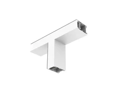 10,2W LED linijinio šviestuvo OFFICE LINEAR T formos sujungimas, baltas, 3000/4000K, opalinis dangtelis