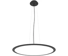 102W LED pakabinamas šviestuvas GRANDE, juodas, 3000/6000Κ, dimeriuojamas, 4341300