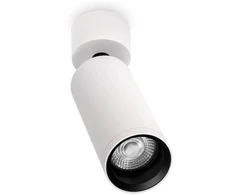 Lubinis šviestuvas 10,3W LED paviršinis šviestuvas FIT 65, baltas, 3000K, 36º