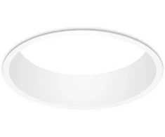 10,5W įleidžiamas šviestuvas DEEP, baltas, 3000K, 94°, su maitinimo šaltiniu