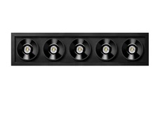 10,5W LED įleidžiamas šviestuvas Juodas FOSTER, juodas, 3000K, DALI