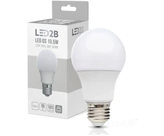 10,5W LED lemputė GS, E27, balta, 4000K, 200°