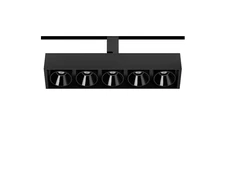 10,5W LED šviestuvas į magnetines sistemas Juodas FOSTER 48V TILT 5 FLOOD, juodas, 3000K, DALI
