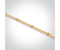 10,5W/m lanksti COB LED juosta, 24V, IP20, 480LEDs/m, 3000K, 7844E/W