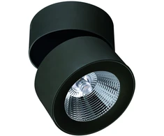Lubinis šviestuvas 10,6W LED paviršinis šviestuvas MORIS, juodas, 3000K, 4208301