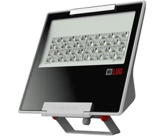 107W LED prožektorius POWERLUG, pilku korpusu, 4000K, IP65