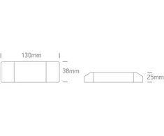1,08-15W LED maitinimo šaltinis, 150-350mA, DALI/PUSH, IP20, 89015L