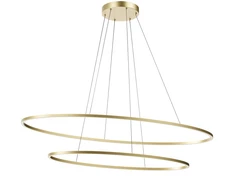108W LED pakabinamas šviestuvas LEO, bronzos sp., 3000/4000K, dimeriuojamas, 01-3300