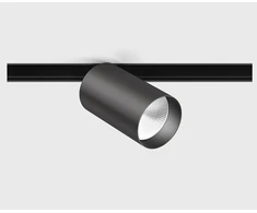10,8W LED šviestuvas TUB M A 90 į magnetinę sistemą IN_LINE, tamsiai pilkos/juodos sp., 3000K, 50°