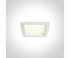 10W įleidžiamas šviestuvas, baltas, 3000/4000/6000K, IP44, 50110UV/W/V