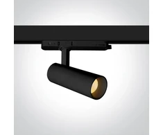 10W LED akcentinis šviestuvas į 3 fazių bėgelius, juodas, 3000/3500/4000K, 65606AT/B/V